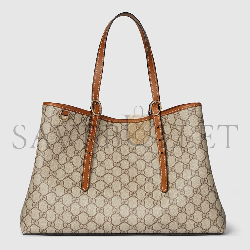 GUCCI GG EMBLEM LARGE TOTE BAG 815213 (38*25*15cm)